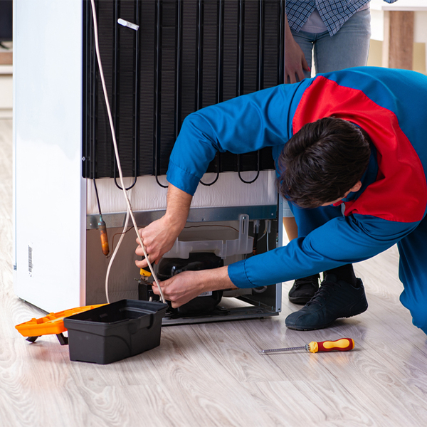 how much do you charge for refrigerator repair services in Mooreton